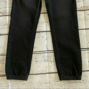 New Gap regular stretch black boys joggers  sz M
